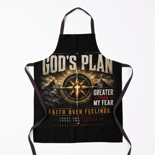 Item preview, GOD'S PLAN IS GREATER THAN MY FEAR | Christian Faith T-Shirt designed and sold by LowBatteryStudio ⭐.