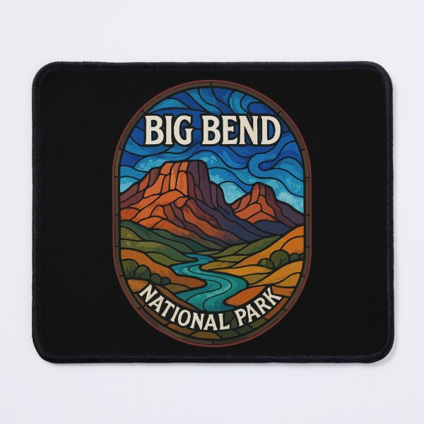 Item preview, Big Bend Texas Stained Glass Art designed and sold by TomFrontierArt.