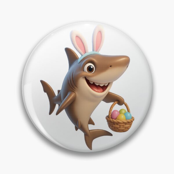 Item preview, Easter Silky Shark designed and sold by Sillytoe.
