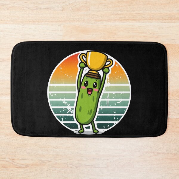 Item preview, Cute Pickle Champion Winner Soccer Football Graphic Trophy Cup designed and sold by Basma Designs | Funny Shirts, Stickers & Mugs.