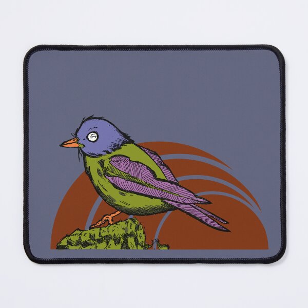 Item preview, Retro Minimalist Bird art / Vintage Nature Aesthetic Design designed and sold by Half Mess.