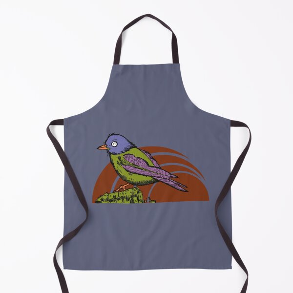 Item preview, Retro Minimalist Bird art / Vintage Nature Aesthetic Design designed and sold by Half Mess.