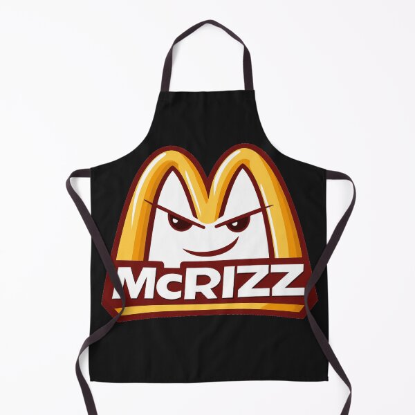 Item preview, McRIZZ RIZZ Smirk Arch Parody Logo Meme designed and sold by POD DYNASTY | Original Print On Demand T-Shirt Graphics.