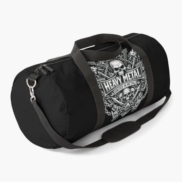 Item preview, Heavy Metal United In Metal Skull Crest Artwork designed and sold by DeimosArtIntl.