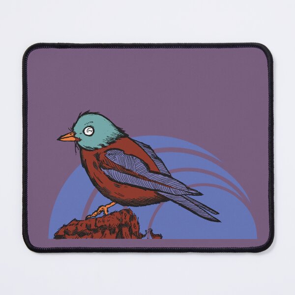 Item preview, Retro Minimalist Bird art / Vintage Nature Aesthetic Design designed and sold by Half Mess.