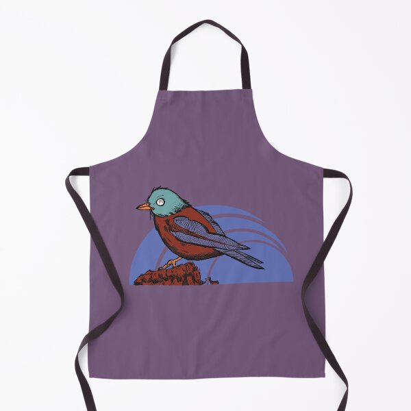 Item preview, Retro Minimalist Bird art / Vintage Nature Aesthetic Design designed and sold by Half Mess.