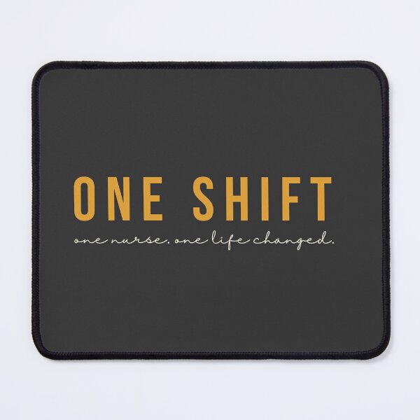 Item preview, One Shift One Nurse One Life Changed — Nurse Appreciation Gift | RN Shirt Meaningful Nurse Gift designed and sold by KiwyStudio.
