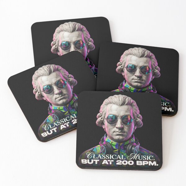 Item preview, Mozart 200 BPM Uptempo Gabber Hardcore Rave designed and sold by SPAZE-Typo.