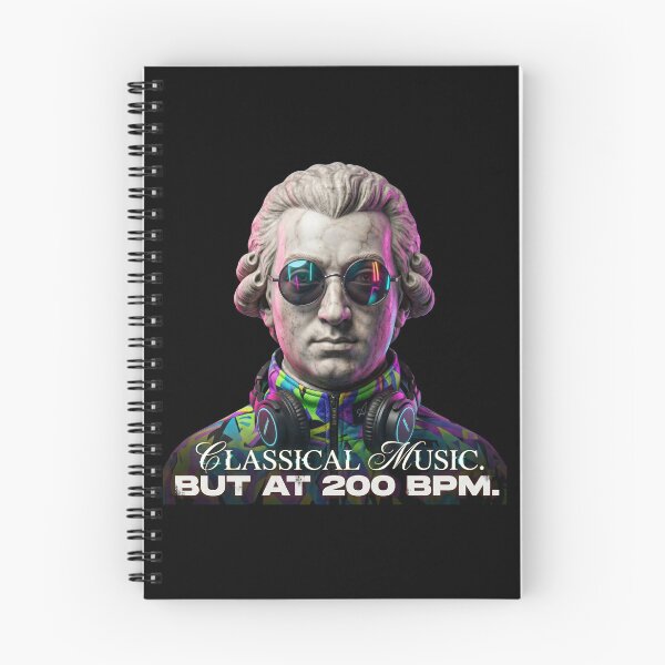 Item preview, Mozart 200 BPM Uptempo Gabber Hardcore Rave designed and sold by SPAZE-Typo.