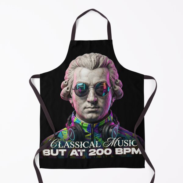 Artikelvorschau, Mozart 200 BPM Uptempo Gabber Hardcore Rave entworfen und verkauft von SPAZE-Typo.