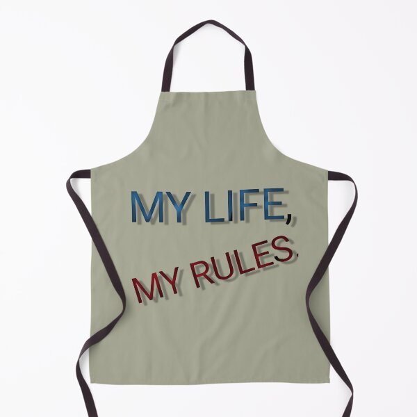 Item preview, My life, my rules typography genz rebellion tshirts designed and sold by Shukasya-Arts.