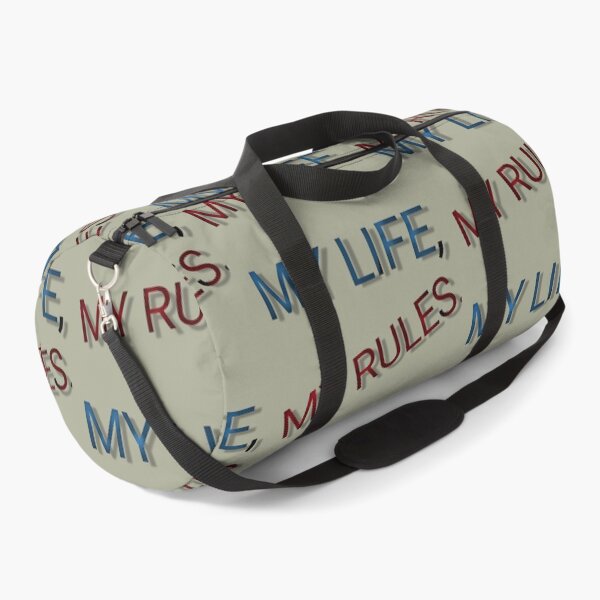 Item preview, My life, my rules typography genz rebellion tshirts designed and sold by Shukasya-Arts.
