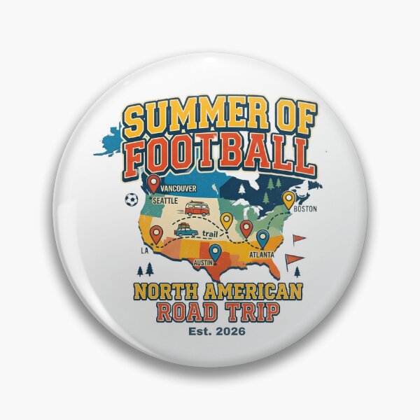 Item preview, Vintage Soccer Summer Road Trip USA & Canada designed and sold by Majnon8bp.