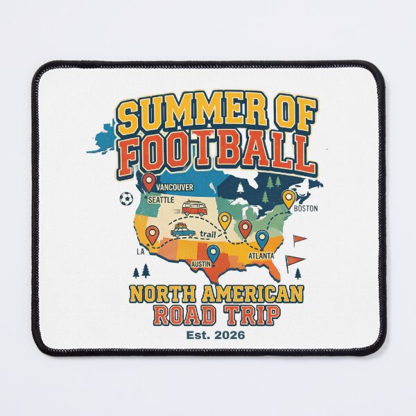 Item preview, Vintage Soccer Summer Road Trip USA & Canada designed and sold by Majnon8bp.