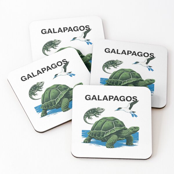 Item preview, Galápagos – Wildlife Island Icons designed and sold by VladisWorld.