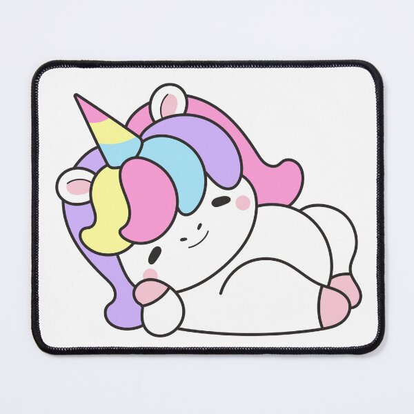 Item preview, Cute Kawaii Unicorn Resting designed and sold by debbiebento.