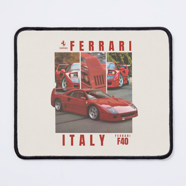 Item preview, Ferrari F40 Vintage Poster | Italian Supercar Art designed and sold by PrimeRacer.