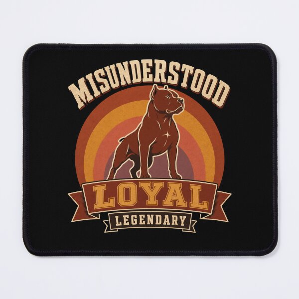 Item preview, Misunderstood Loyal Legendary Pit Bull Vintage Retro Dog Lover designed and sold by freshwear design.