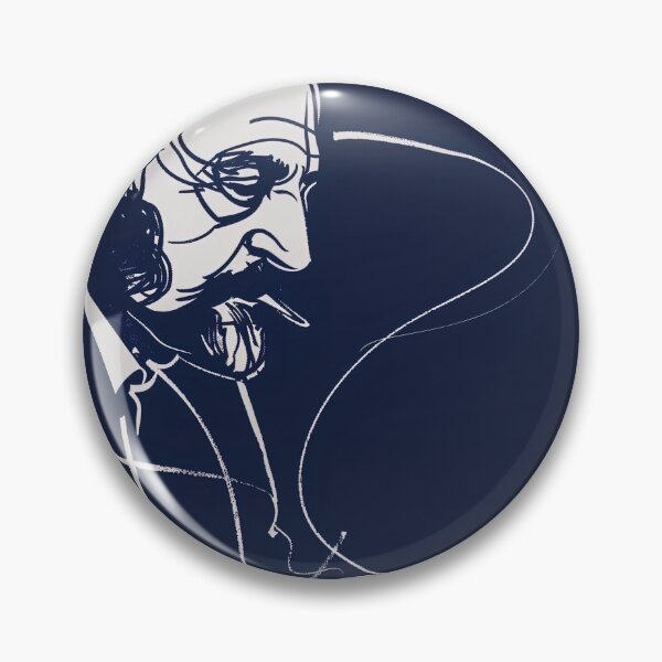 Item preview, Camille Saint-Saëns - Blue Abstract Art designed and sold by shadow-bloom.