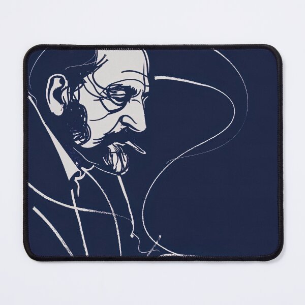 Item preview, Camille Saint-Saëns - Blue Abstract Art designed and sold by shadow-bloom.