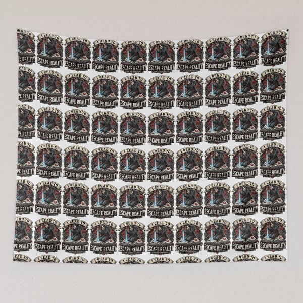 Item preview, I Read To Escape Reality Dark Warrior designed and sold by Passionread.