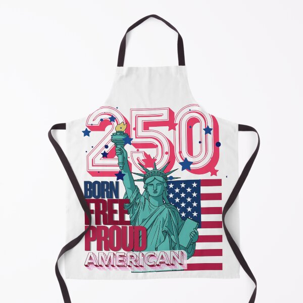 Item preview, Liberty 250: Born Free, Proud American – USA Semiquincentennial designed and sold by DontYouBabe.
