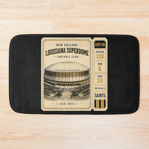 Item preview, Louisiana Superdome Vintage Ticket, New Orleans Retro Football Stadium designed and sold by GhostDawgs.