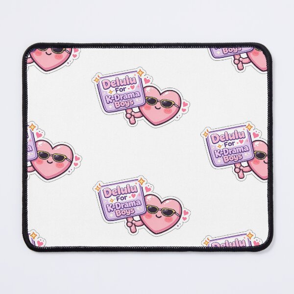 Item preview, Delulu For K-Drama Boys Sticker designed and sold by Threadistiq.