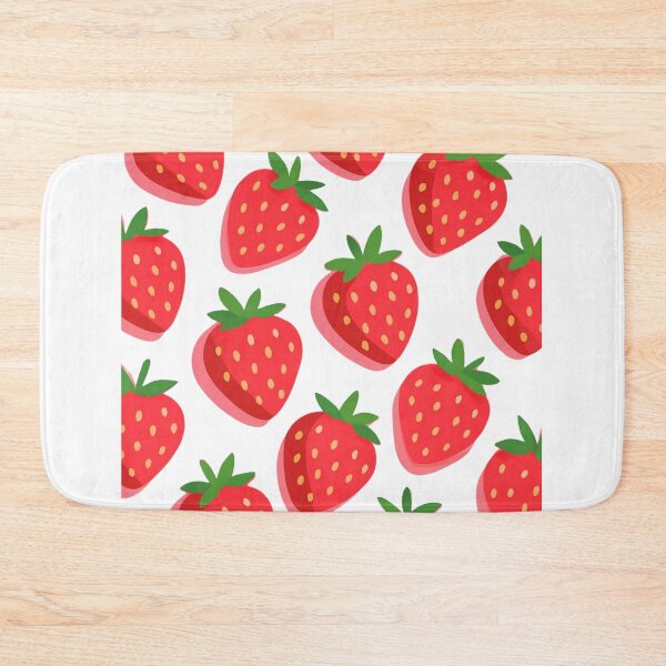 Item preview, Cute Red Strawberry Seamless Summer Pattern designed and sold by Girlsale.