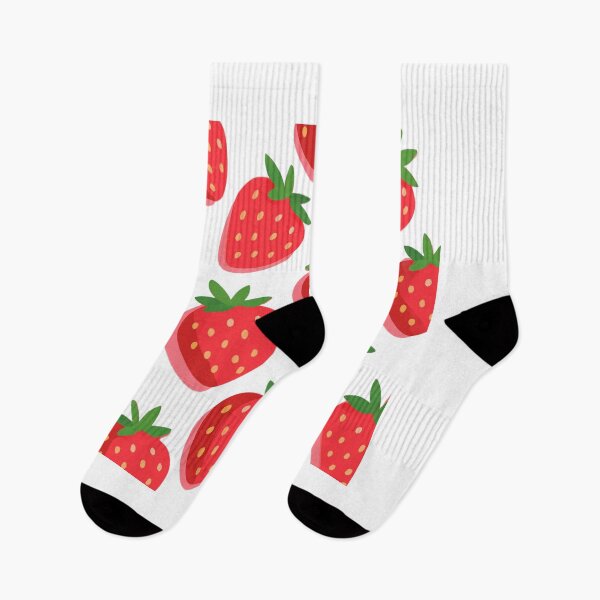 Item preview, Cute Red Strawberry Seamless Summer Pattern designed and sold by Girlsale.