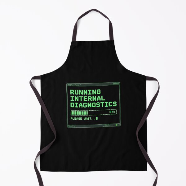 Item preview, Running Internal Diagnostics Funny Nerd Overthinker designed and sold by PullixArt.