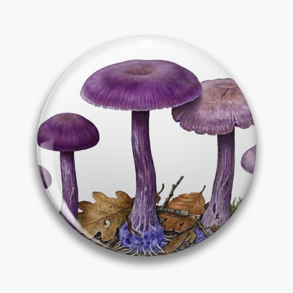 Item preview, Amethyst Mushroom - Deceptive Violet designed and sold by Chaoscience.