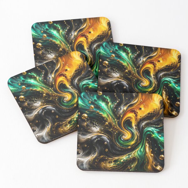 Item preview, Golden Bubbles in a Nebula of Dreams designed and sold by KLERIKSTORE.