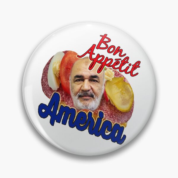 Item preview, Bon Appetit America; USA designed and sold by StickerApe.