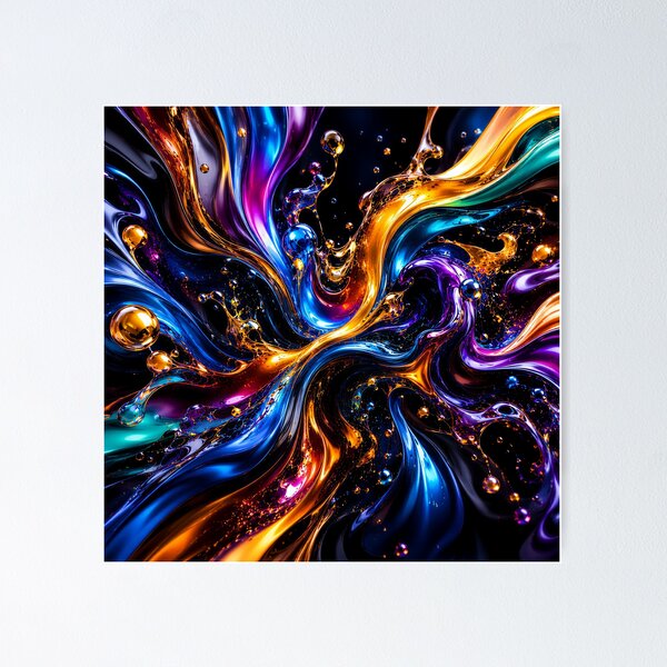 Item preview, Swirls Of Sapphire, Emerald, And Ruby designed and sold by KLERIKSTORE.
