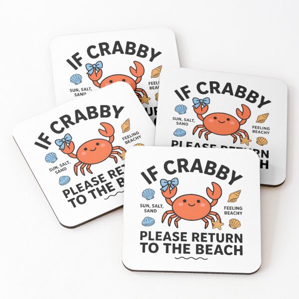 Item preview, Cute Kawaii Crab With Bow Beach Summer Art designed and sold by DariaOltes.