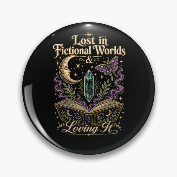 Item preview, Lost In Fictional Worlds And Loving It designed and sold by Passionread.