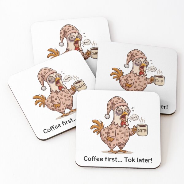Item preview, Coffee first Talk later designed and sold by KoenPod.