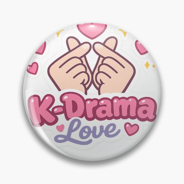 Item preview, K-Drama Finger Heart Sticker designed and sold by Threadistiq.