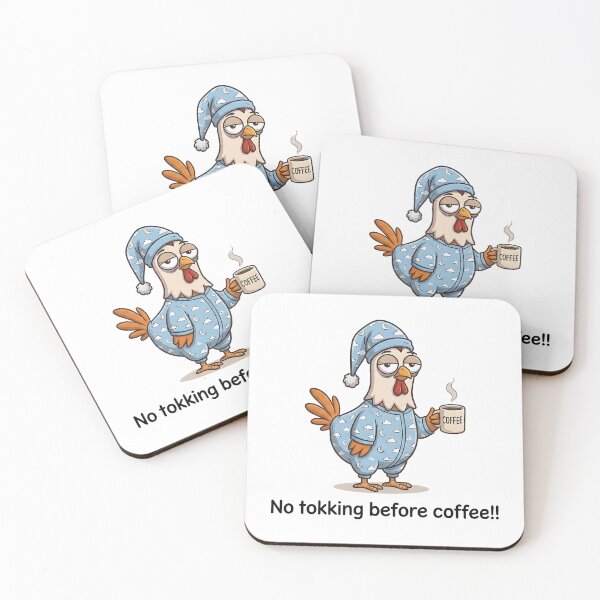 Item preview, No talking before coffee designed and sold by KoenPod.
