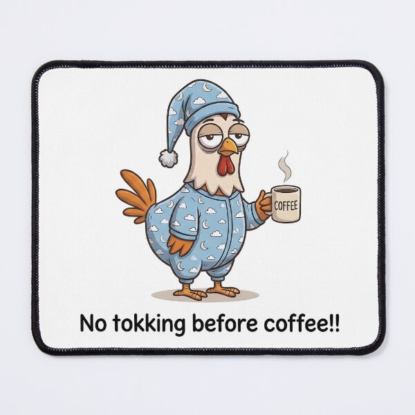 Item preview, No talking before coffee designed and sold by KoenPod.