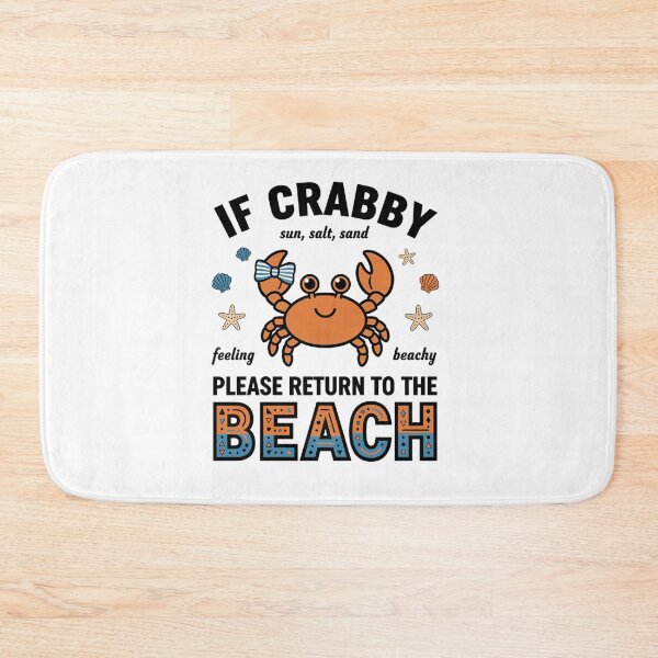 Item preview, Cute Crab Beach Lover Coastal Summer Graphic designed and sold by DariaOltes.