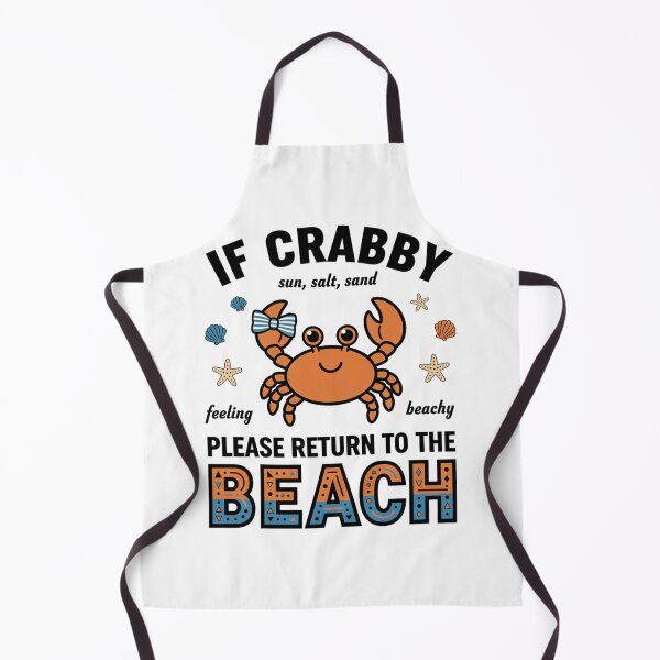 Item preview, Cute Crab Beach Lover Coastal Summer Graphic designed and sold by DariaOltes.