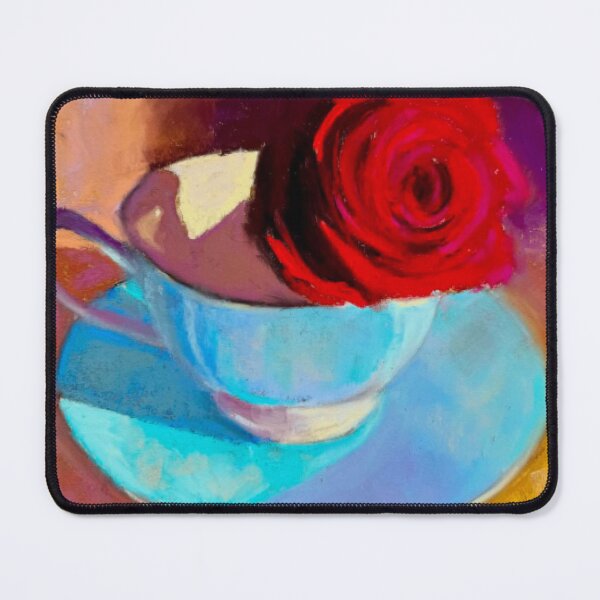 Item preview, Red Rose in Teacup designed and sold by pricehrugelechq.