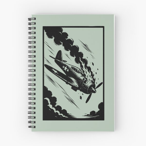 Item preview, Falling Warbird Vintage Aviation Graphic designed and sold by CamaleonDesigns.