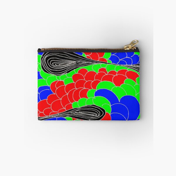 Item preview, Snake - Vibrant Pop Art Psychedelic Scale Pattern designed and sold by Marsailhe Milward.