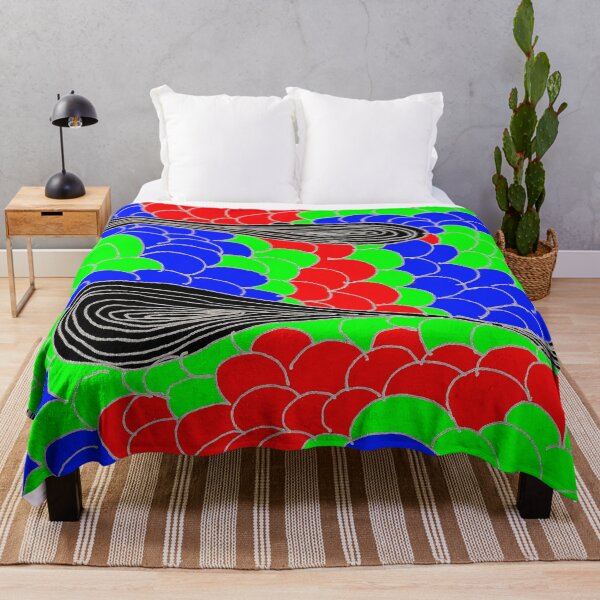 Item preview, Snake - Vibrant Pop Art Psychedelic Scale Pattern designed and sold by MAMA.art.Rio <Marsailhe_Milward>.