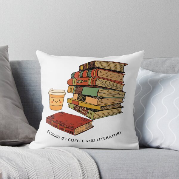 Item preview, Fueled by Coffee and Literature designed and sold by Lux Nova Studio.