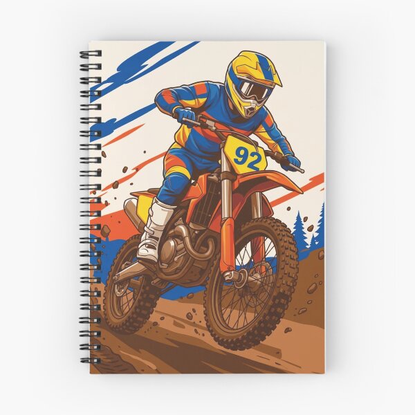 Item preview, Offroad Biker: Pine Trail Scrambler designed and sold by AVStudioS&S.