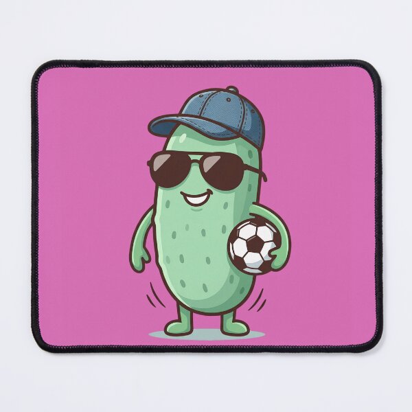 Item preview, Cool Soccer Pickle with Sunglasses and Cap Football Sports Player designed and sold by Basma Designs | Funny Shirts, Stickers & Mugs.
